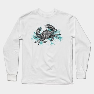 Crab Splash Long Sleeve T-Shirt